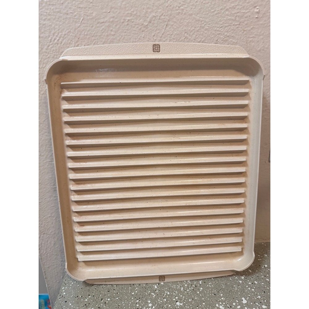 Vintage LITTONWARE Reversible Bacon Meat Roasting Rack Tray 39437 Microwave Use
